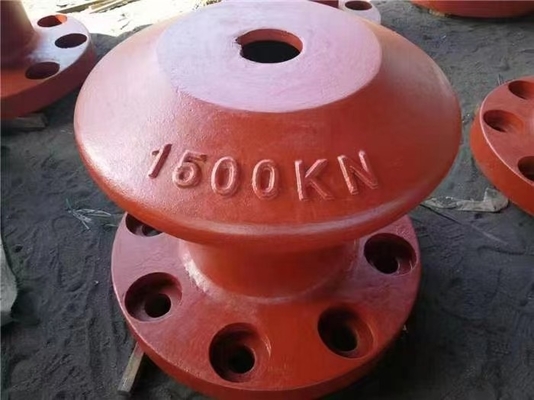 Kalite  Marine Dock Bollard Customized Cast Steel For Mooring Tee Head Fabrika