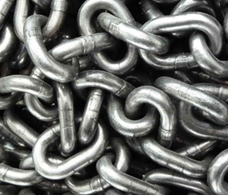 Denizcilik / Offshore Endüstrisi için Yüksek Güçlü Sıcak Daldırılmış Galvanize Dökme Zinciri