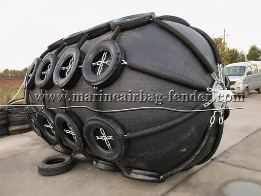 Düzgün Gemiye Gemi Uygulamaları için Esnek Dayanıklılık Sling Tipi Gemi Kauçuk Fenders