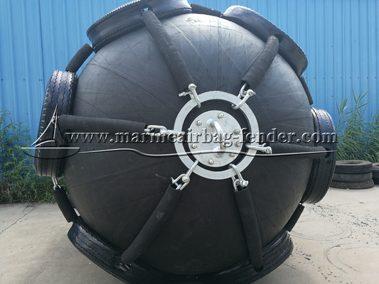 1.5m X 3m Şişilebilir Kauçuk Liman Fender Gemi ve Tekne Gemisi için Liman Fender
