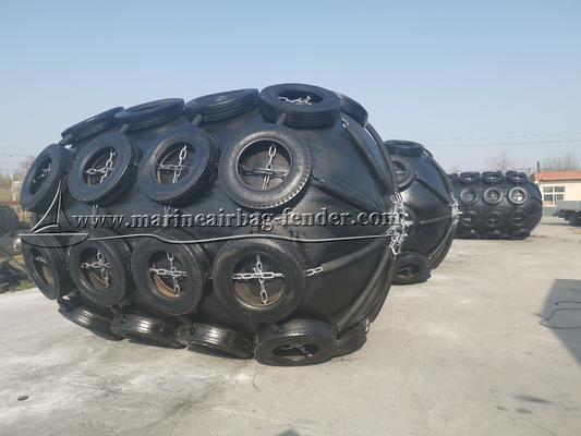 Şişilebilir Yüzen Pnömatik Kauçuk Fenders 50kPa 80kPa Kolay Montaj