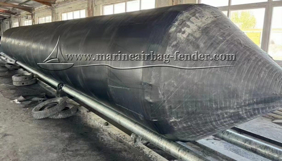 Gemi fırlatma / ağır kaldırma için doğal kauçuk deniz hava yastığı