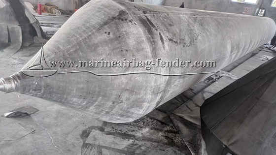 Kalınlık Özel gemi fırlatma lastik hava yastığı 0.3m - 2.0m çapı