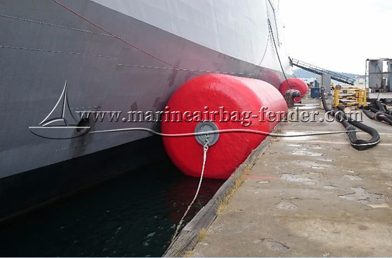 Silindrik EVA köpükle dolu Fender Polyurethane kaplı Deniz köpüğü fender