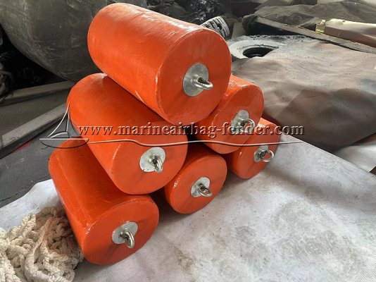 30-120Kg/m3 Sıcak Galvanize / Paslanmaz Çelik Zincir Ağı ile Yüzen Köpük Fender