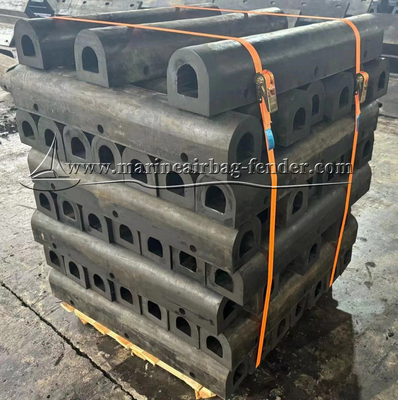 Doğal Kauçuk Kauçuk Dock Bumpers D Tipi D Denizci Gemiler ve Dock için Fender