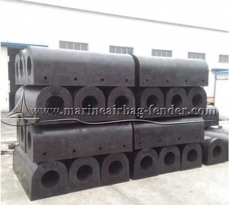D Tipi Marine Solid Kauçuk Fender Boyutu / Kalınlığı Özel