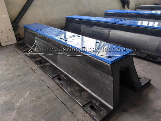 Doğal Kauçuk Dock Fender / Wharf ve Bumper için Kemer Kauçuk Fender
