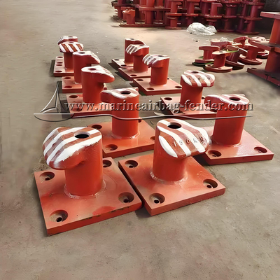 Korrozyona dayanıklı Bolted Dock Jetty Bollards Özel Boyut