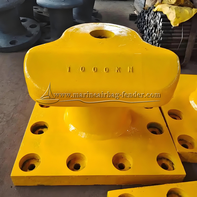 Korrozyona dayanıklı Bolted Dock Jetty Bollards Özel Boyut
