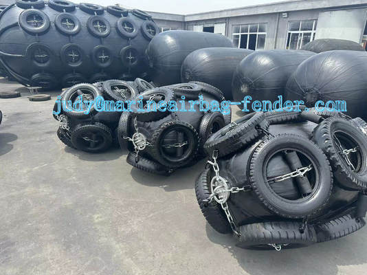Liman Gemisi Pnömatik Kauçuk Fender Liman Koruması İçin Dayanıklı Yaşlanmaya Dirençli